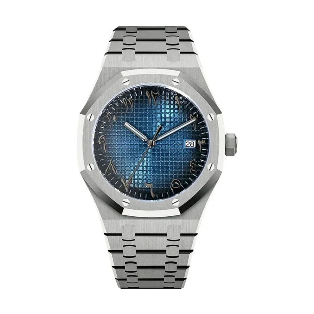 Seiko Mod Royal Oak Arabic Blue Dial