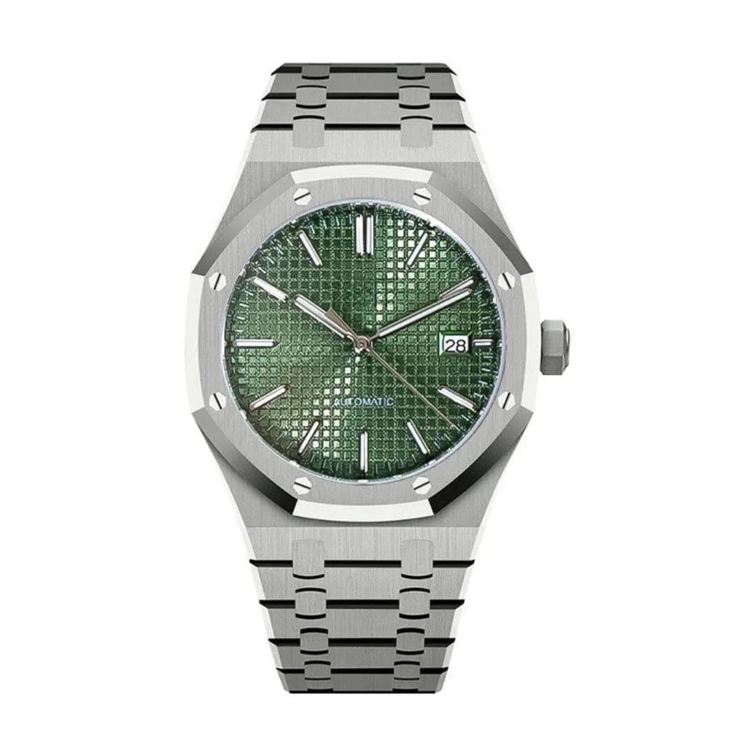 Seiko Mod Royal Oak with Olive Green Dial